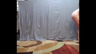 Naked Busy-Bottom Fucking my favorite dildo – short clip